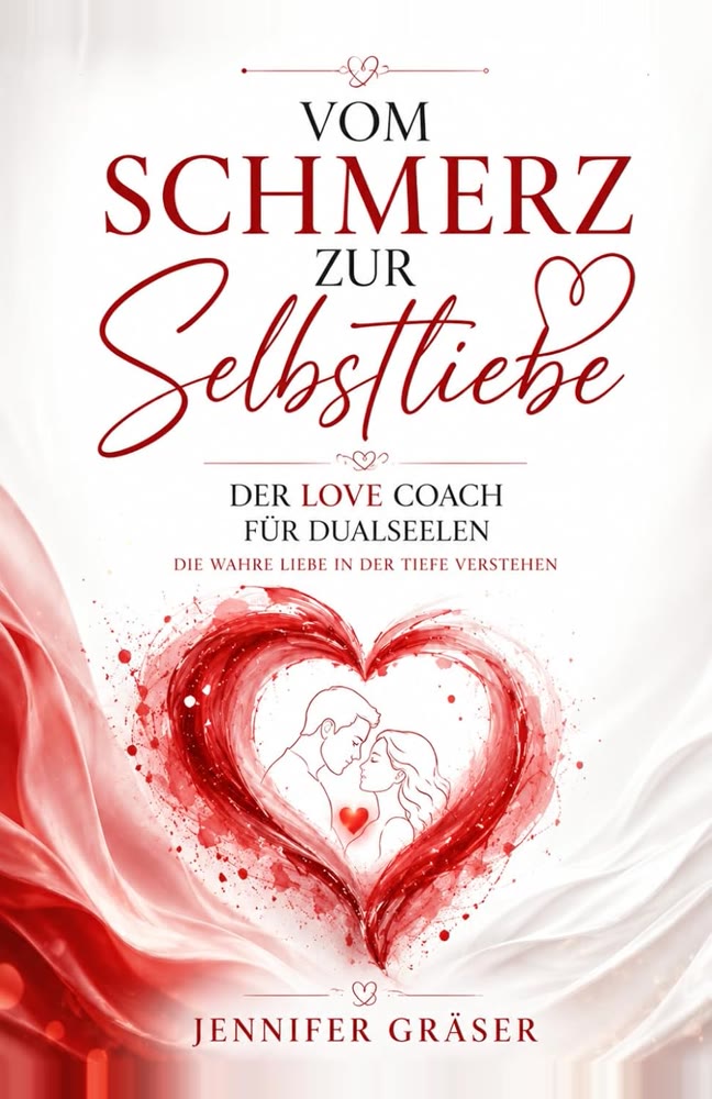 Buchcover Vom Schmerz zur Selbstliebe von Jennifer Gräser