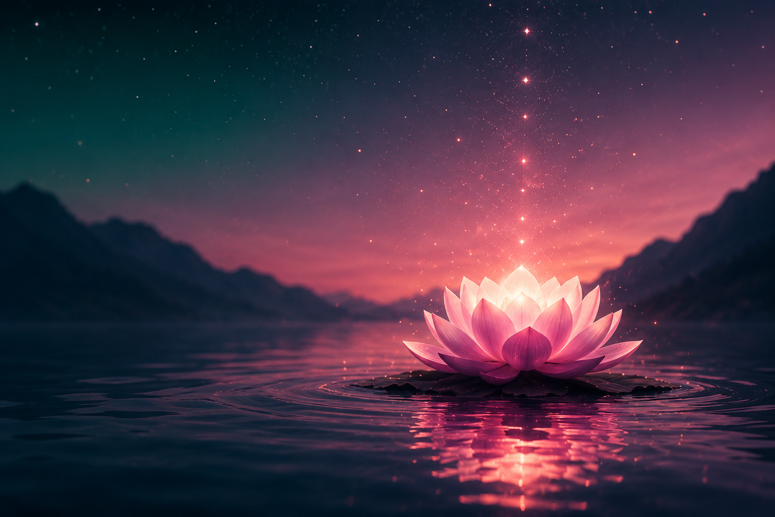 Lotusblüte als Symbol für ein wunderschönes, individuelles Webdesign für Heiler und Coaches