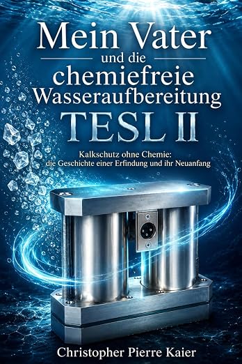 Buchcover Mein Vater und die chemiefreie Wasseraufbereitung TESL II von Christopher Pierre Kaier BA